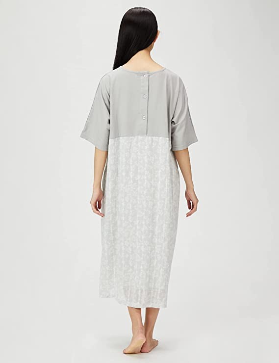 Pegasus Japan (Hyuma Nihon)] Loungewear Jacquard Print Dress LGY Ladies M~L