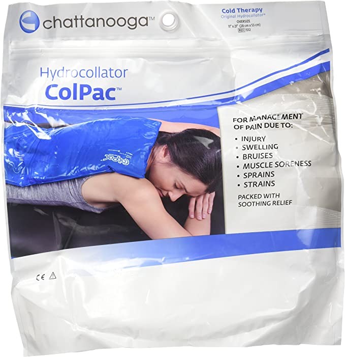 Chattanooga ColPac Blue Vinyl Ice Pack (2-Pack) - Oversized, 27.94 x 53.34 cm